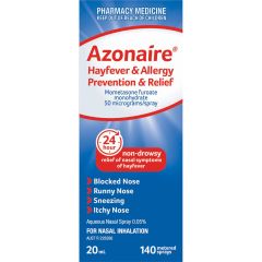 Azonaire Hayfever 50Mcg 140