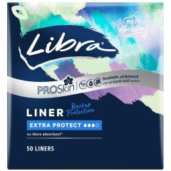 Libra Extra Protect Liners 50 Pack