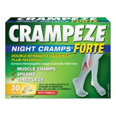 Crampeze Night Cramps Forte30 Tablets