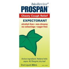 Prospan Chesty Cough Relief Ivy Leaf Extract Natural Cherry Flavour 200mL