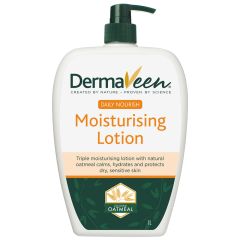 Dermaveen Daily Nourish Moisturising Lotion For Dry & Sensitive Skin 1 Litre