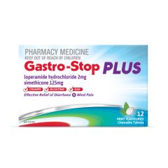 Gastro-Stop Plus Chewable Tablets 12 Tablets