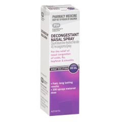 Pharmacy Health Decongestantnasal Spray 20Ml (Oxymetazoline)