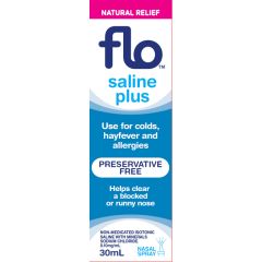 Flo Saline Plus Nasal Spray30 ml