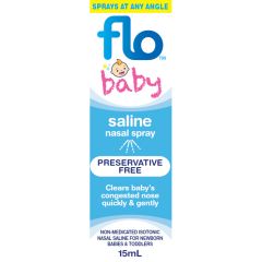 Flo Baby Saline Nasal Spray15 ml