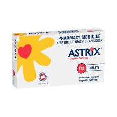 Astrix Aspirin 100Mg 112 Tablets