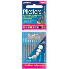 Piksters Interdental Brushessize 0 10 Pack