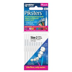 Piksters Piksters Interdental Brush, Size 2 10 Pack