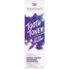 Designer White Tooth Toner Purple 75 ml