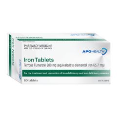 Aph Iron 200Mg Bl 60Tab