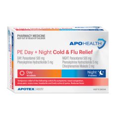 Aph Pe D+N Cold&Flu Relief 24 Tab