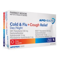 Aph Health Pe Cold&Flu + C/Rpe 24 Cap