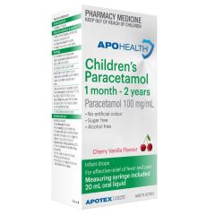 Aph Paracetamol 1Month-2Years 20ml