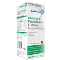 Aph Paracetamol 6-12Years 200ml