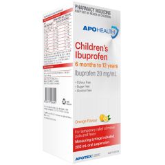 Aph Ibuprofen 6Month-12Years200ml