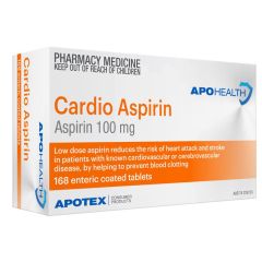 Aph Cardio Aspirin 168 Tablets