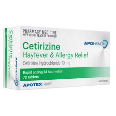 Aph Cetirizine 10Mg 70 Tablets