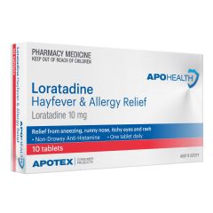 Aph Loratadine 10Mg 10 Tablets