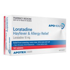 Aph Loratadine 10Mg 50 Tablets