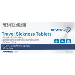 Aph Travel Sickness 10 Tablets