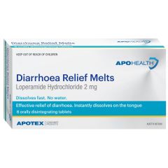 Aph Diarrhoea Relief Melts 6Tabs