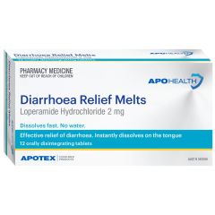 Aph Diarrhoea Relief Melts 12 Tabs