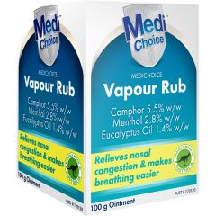 Medichoice Vapour Rub 100g