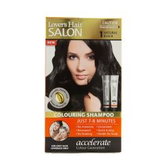 Loverhair Hair Salon Color Shampoo 1 Black