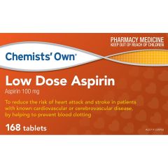 Co Low Dose Aspirin Tab 168