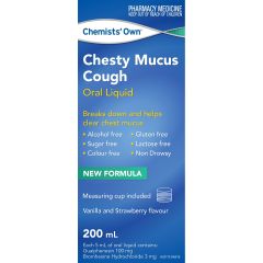 Co Chesty Mucus Nopseud 200ml