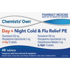 Co Cold&Flu Day Night Pe 48 Tablets