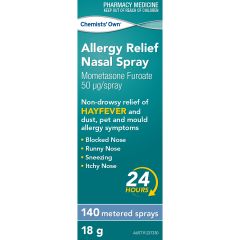 Co Allergy Relief Nasal Spray 50Mcg 140