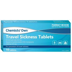 Co Travel Sickness 10 Tablets