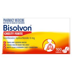 Bisolvon Chesty Forte 100 Tablets
