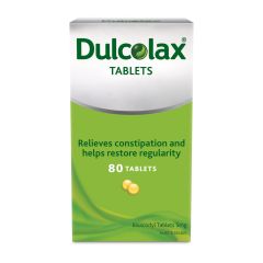 Dulcolax Laxatives 5Mg Tablets For Constipation Relief 80 Tablets