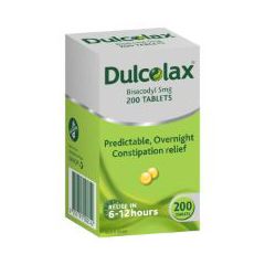 Dulcolax Tablets 200 Pack