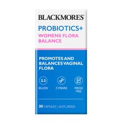 Blackmores Probiotics+ Women's Flora Balance 30 30 Capsules