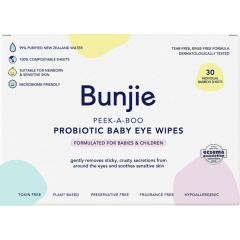 Bunjie Probiotic Baby Eye Wipes 30S