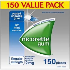 Nicorette Gum Icy Mint 2mg150 Pack