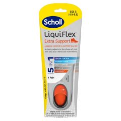 Scholl Liquiflex Extra Support Insole Small