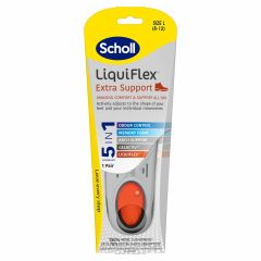 Scholl Liquiflex Extra Support Insole Large