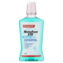 Colgate Neutrafluor 220 Daily Fluoride Alcohol Free Mouth Rinse Mint 473 ml