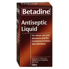 Betadine Antiseptic Topicalsolution 100 ml