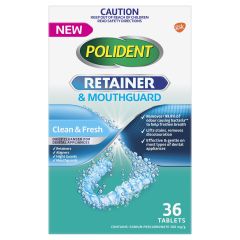 Polident Retainer & Mouthguard Daily Cleanser 36 Tablets