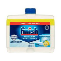 Finish Dishwasher Cleaner Lemon Liquid 250ml