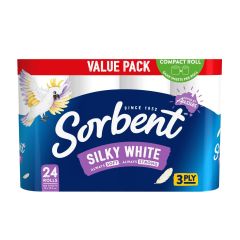 Sorbent Toilet Tissue 24 Pack