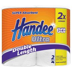 Handee Ultra Towel Double Length 2 Pack