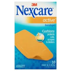 Nexcare Active Waterproof Strips Large - 10 Strips-Pack