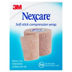 Nexcare Self Stick Compression Wrap 50Mm Unstretched 2 Metres