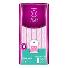 Poise Liners For Bladder Leaks Extra Long 22 Pack